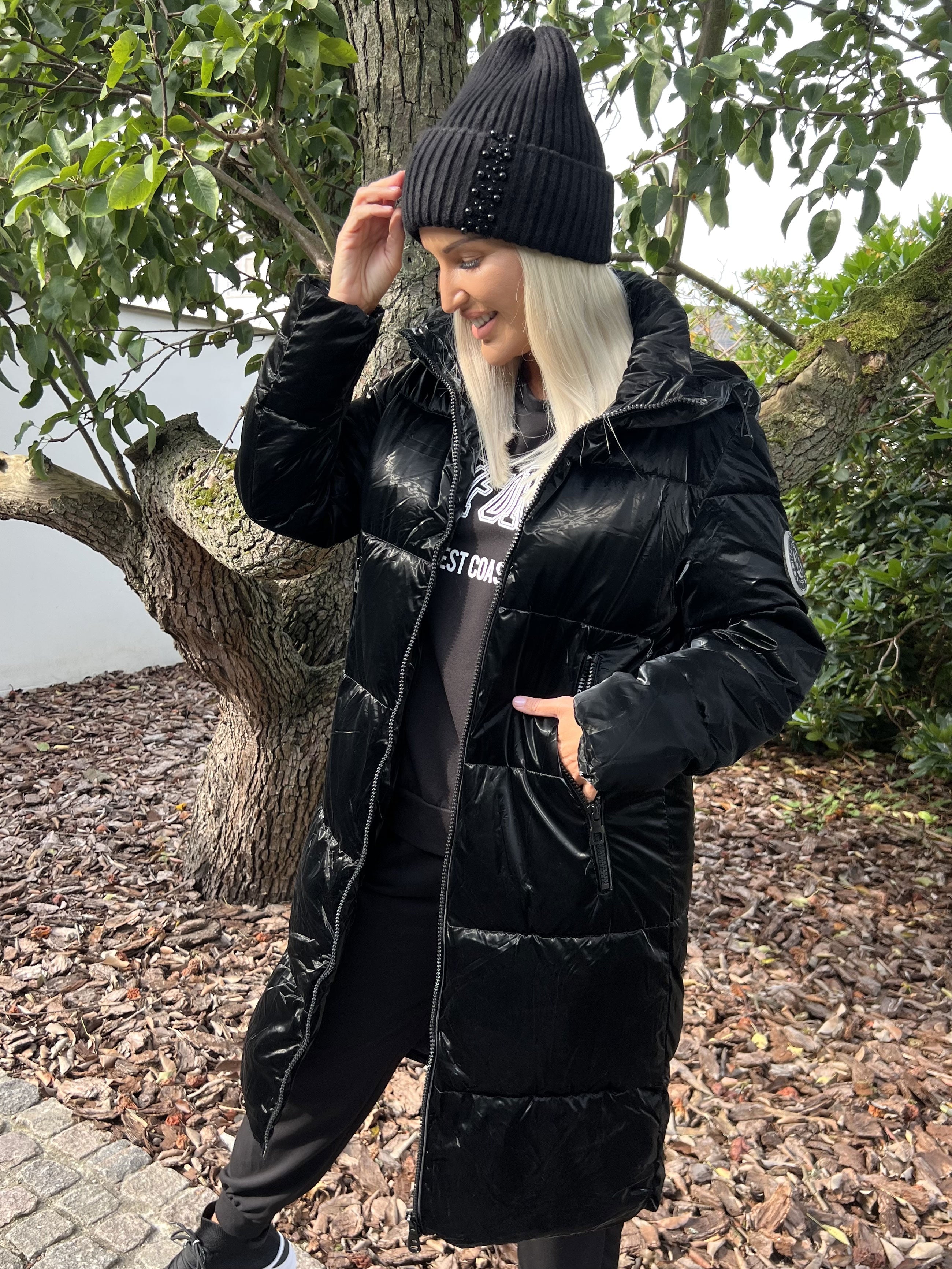 Cristabel - Shiny dunjacka med luva